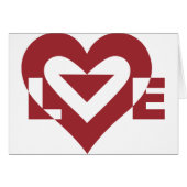 Cool Love Graphic, Burgandy (Voorkant Horizontaal)