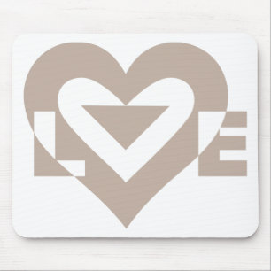 Cool Love Graphic, Grey Muismat