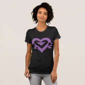 Cool Love Graphic, Paars T-shirt (Voorkant volledig)