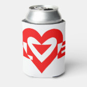 Cool Love Graphic, Red Blikjeskoeler (Blikje Achterkant)