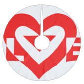 Cool Love Graphic, Red Kerstboom Rok (Voorkant)