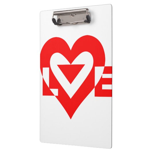 Cool Love Graphic, Red Klembord (Links)