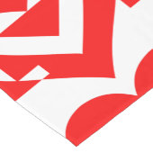 Cool Love Graphic, Red Korte Tafelloper (Hoek)