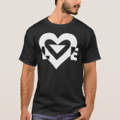 Cool Love Graphic, White T-shirt (Voorkant)