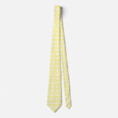 Cool Love Graphic, Yellow Stropdas (Voorkant)