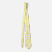 Cool Love Graphic, Yellow Stropdas (Achterkant)