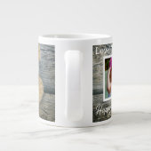 Cool Love My Teddy Bear Photo Grote Koffiekop (Achterkant)