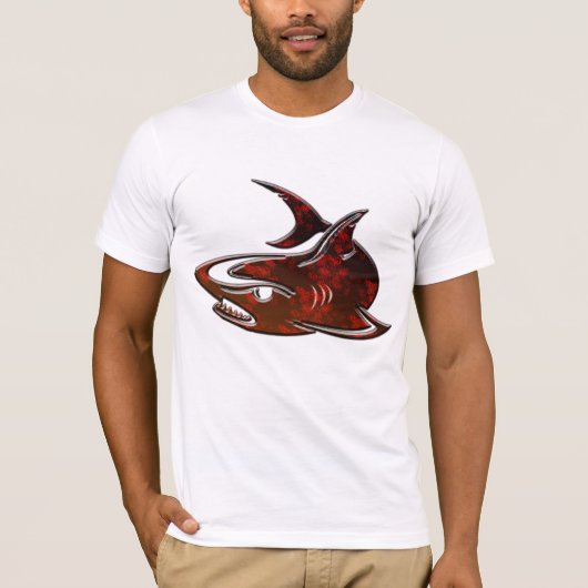 Cool Love Sharks Grafisch ontwerp Shark T-shirt (Voorkant)