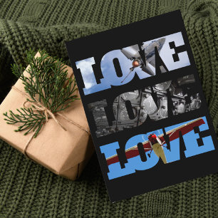 Cool LOVE Vliegtuigfoto's, Vaderdag, Luchtvaart Kaart