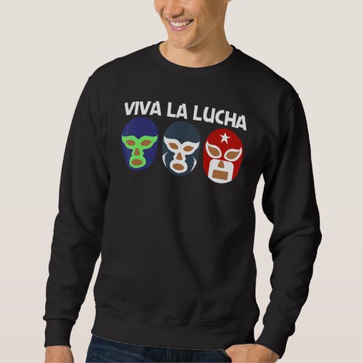 Cool Lucha Libre For Men Women Luchador Mexican Wr Trui (Voorkant)