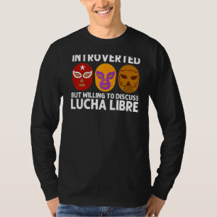 Cool Lucha libre voor mannen Luchador Mexicaanse g T-shirt