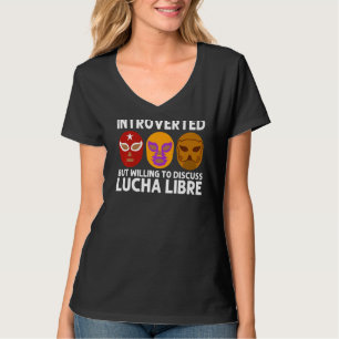 Cool Lucha libre voor mannen Luchador Mexicaanse g T-shirt