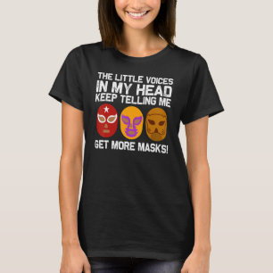 Cool Lucha Libre voor mannen vrouwen Luchador Mexi T-shirt