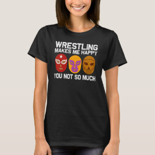 Cool Lucha Libre voor mannen vrouwen Luchador Mexi T-shirt