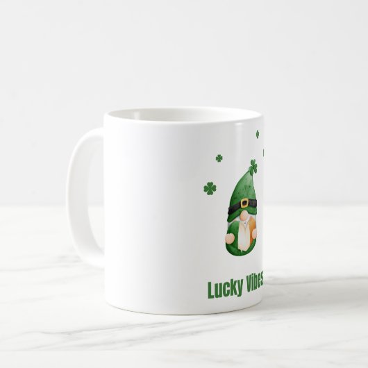 Cool Lucky Vibes Koffiemok (Voorkant links)