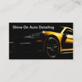 Cool Luxury Auto Detailing Visitekaartjes (Voorkant)