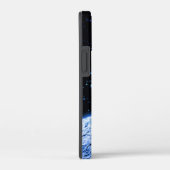 Cool Maan Blauwe Galaxy Ruimte Sterren Case-Mate iPhone Case (Achterkant / Rechts)