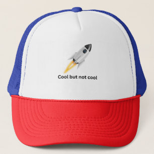 Cool Maar Niet Cool Grappige Typografie pet Mini