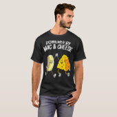 Cool Mac & Cheese voor mannen Broeksenkaas T-shirt (Voorkant volledig)