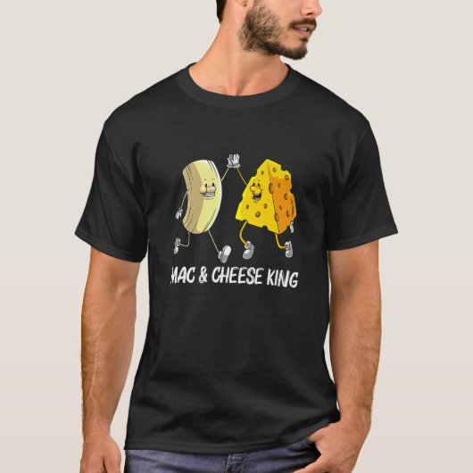 Cool Mac & Cheese voor mannen Pap Bked Cheesy Maca T-shirt (Voorkant)