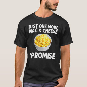 Cool Mac en kaas voor mannen Macaroni Food T-shirt
