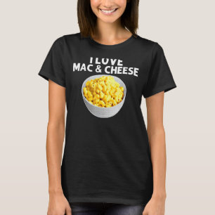 Cool Mac en kaas voor mannen Macaroni Food T-shirt