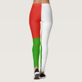 Cool Madagascar Flag Mode Leggings (Achterkant)