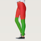 Cool Madagascar Flag Mode Leggings (Links)