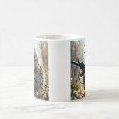 Cool MAGA Cat met Pistool en camouflage Schattige- Koffiemok (Center)