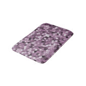 COOL Magenta Paarse Roze Patroon Badmat (Gekanteld)