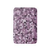 COOL Magenta Paarse Roze Patroon Badmat (Voorkant Verticaal)