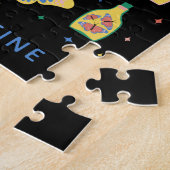 Cool Magic Potion Apothecary Alchemy Personalized Legpuzzel (Zijkant)