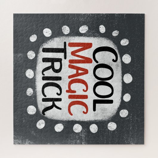 Cool Magic Trick Jigsaw Puzzel (Horizontaal)