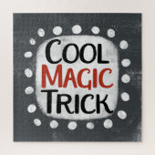 Cool Magic Trick Jigsaw Puzzel (Verticaal)