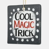 Cool Magic Trick-Ornament Keramisch Ornament (Links)