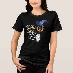 Cool Magic Witch Pet & Broom Halloween T-shirt