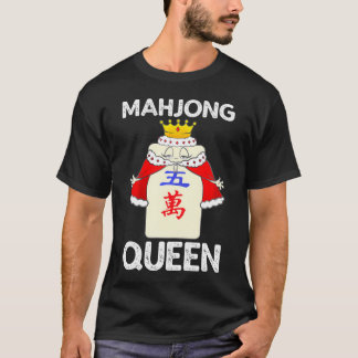 Cool Mahjong voor Chinese Mah Jong Queen Player.pn T-shirt
