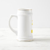 Cool Major Geweldige soldaat design Bierpul (Links)