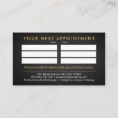 Cool Makeup brushes Makeup Appointment Visitekaartje (Achterkant)