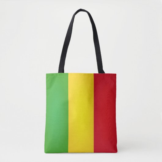 Cool Mali Flag Mode Tote Bag (Voorkant)
