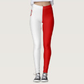 Cool Malta Flag Mode Leggings (Voorkant)