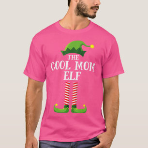 Cool mam Elf Matching Family Group kerstparty T-shirt