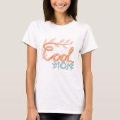 Cool mam Hand Lettering Moederdag T-shirt (Voorkant)