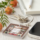 Cool Mam We houden van je Foto Collage Sleutelhang Sleutelhanger (Voorkant Rechts)