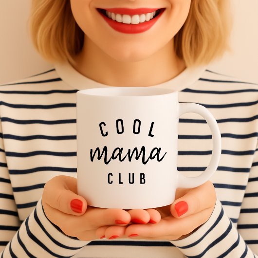 Cool Mama Club | Modern Stylish Mam Moederdag Koffiemok