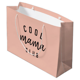 Cool Mama Club   Moderne perachy roze Moederdag Groot Cadeauzakje