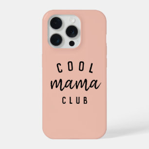 Cool Mama Club Moderne perachy roze Moederdag iPhone 15 Pro Case