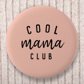 Cool Mama Club | Moderne perachy roze Moederdag Ronde Button 5,7 Cm