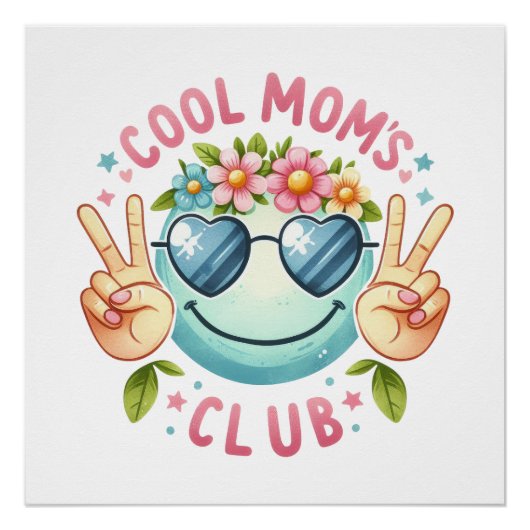Cool mama perfect poster (Voorkant)