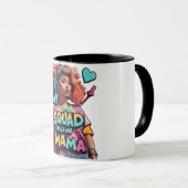 Cool Mama Squad Hearts Arrows Moederdag Mok (Voorkant rechts)